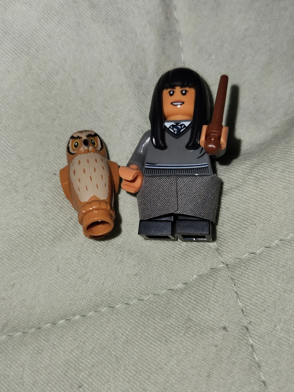 Lego Brown Owl Figure And Harry Potter Cho Chang